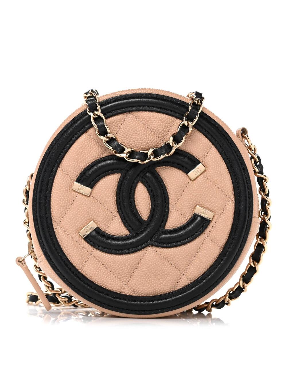 Chanel Caviar Quilted Round Filigree #276623C19B
